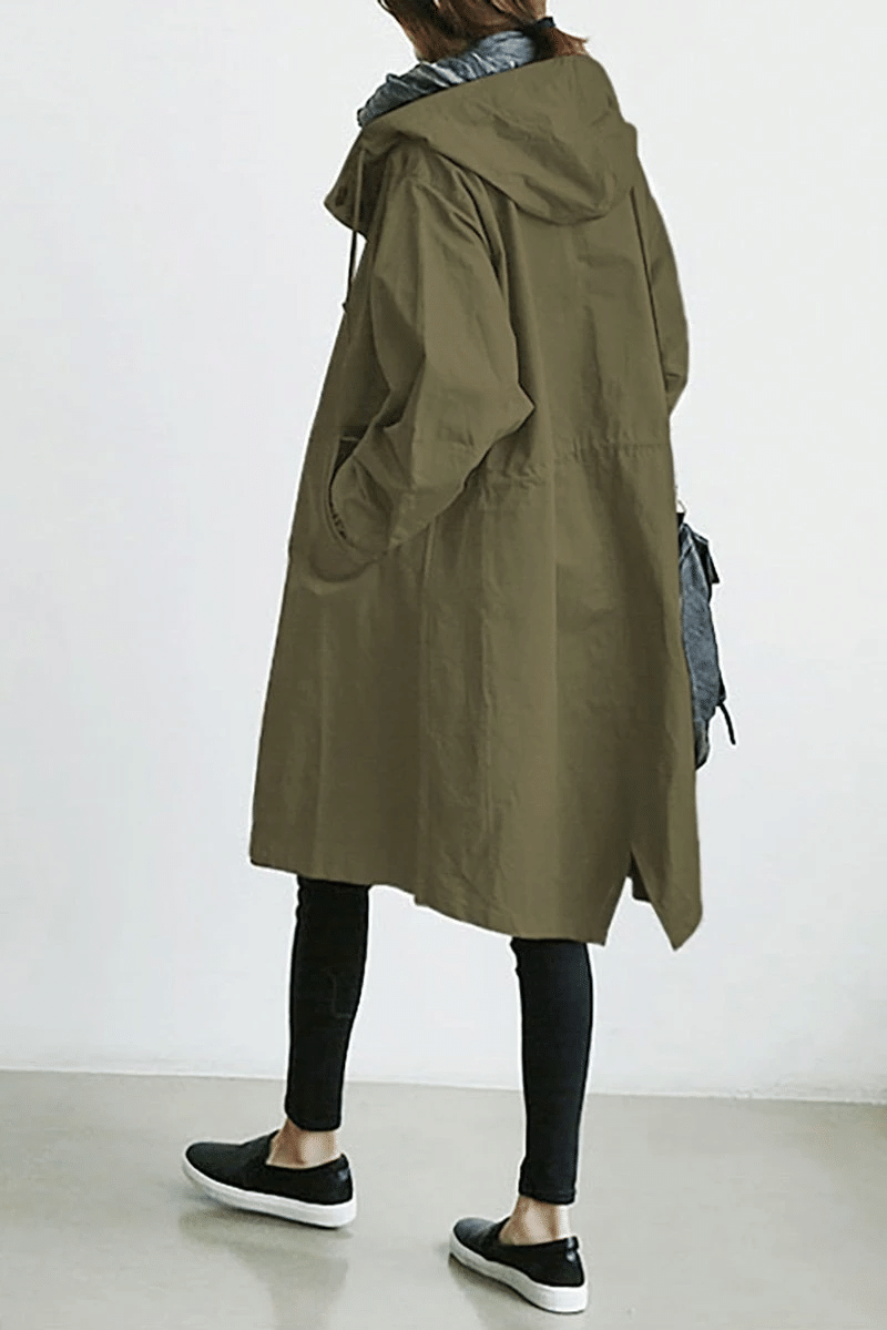 Lynda Long Hooded Coat For Women With Modern Versatile Style And Cozy Comfort For Winter Weather