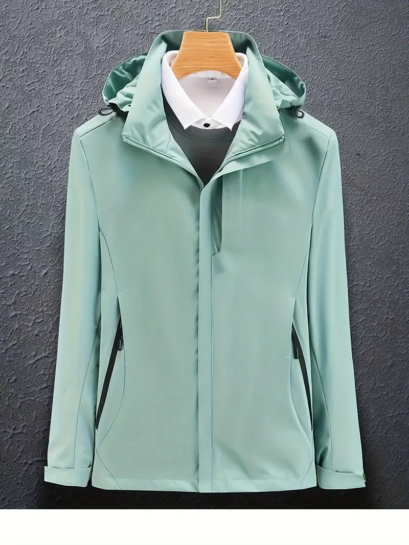 Alyssa Womens Winter Zip Closure Hooded Jacket By TrendAura Warm Windproof Snow Coat For Cold Weather
