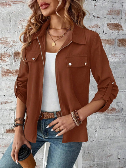 Robyn | Stylish zipper jacket for women