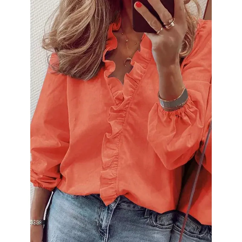 Jennie Timeless Elegant Blouse For Professionals Sustainable Easy Care Chic Design All Occasions