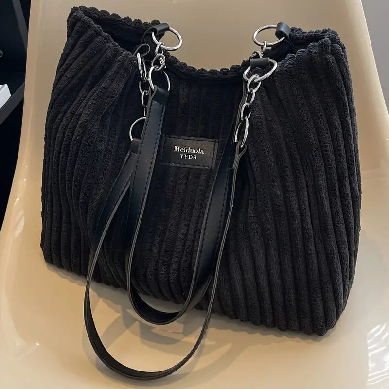Velvet cotton bag