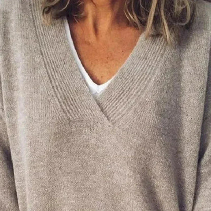 Stella Cashmere V-Neck Pullover