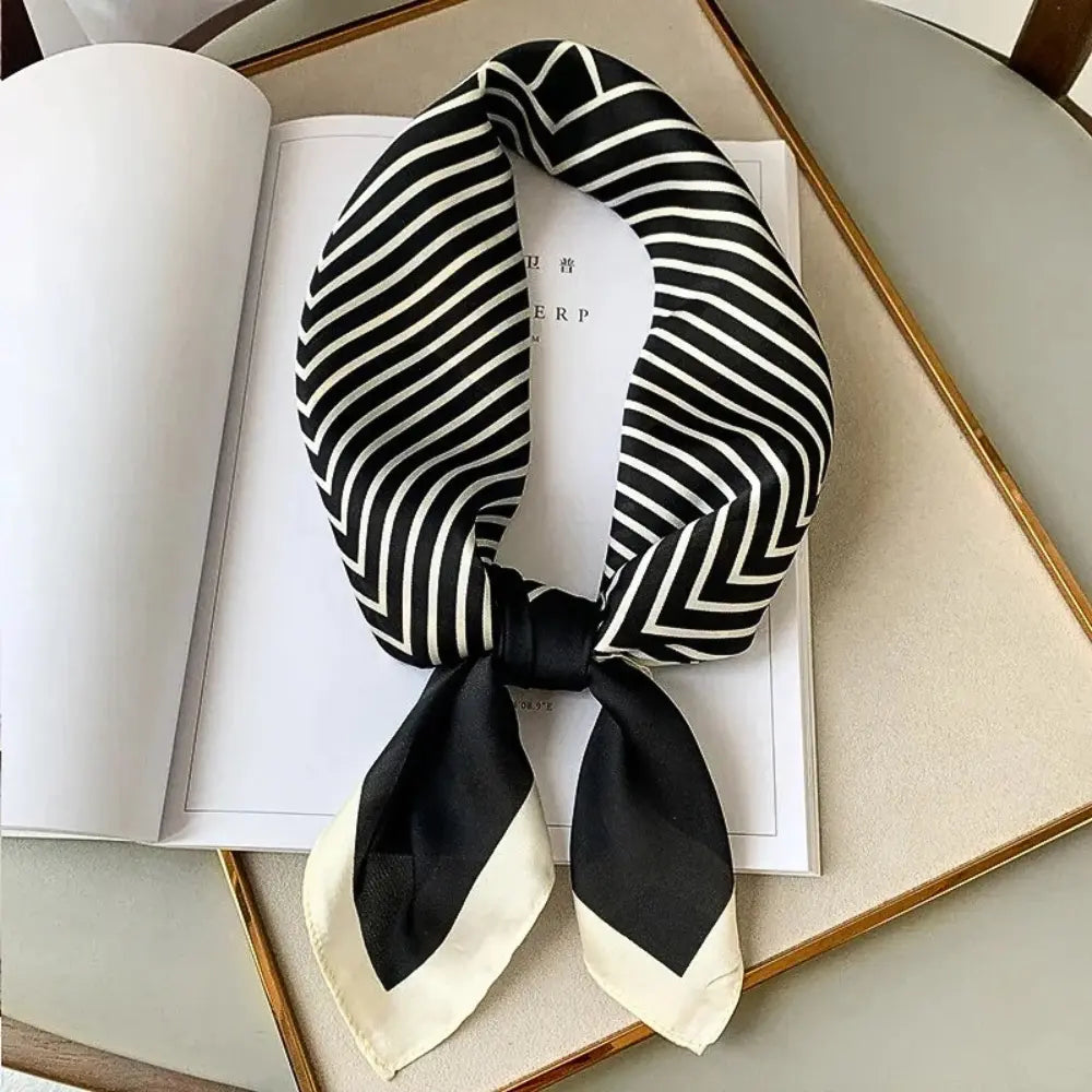 Waylynn Celeste Silk Scarves - Luxurious Silk Accessory For Neck, Headband Or Bag