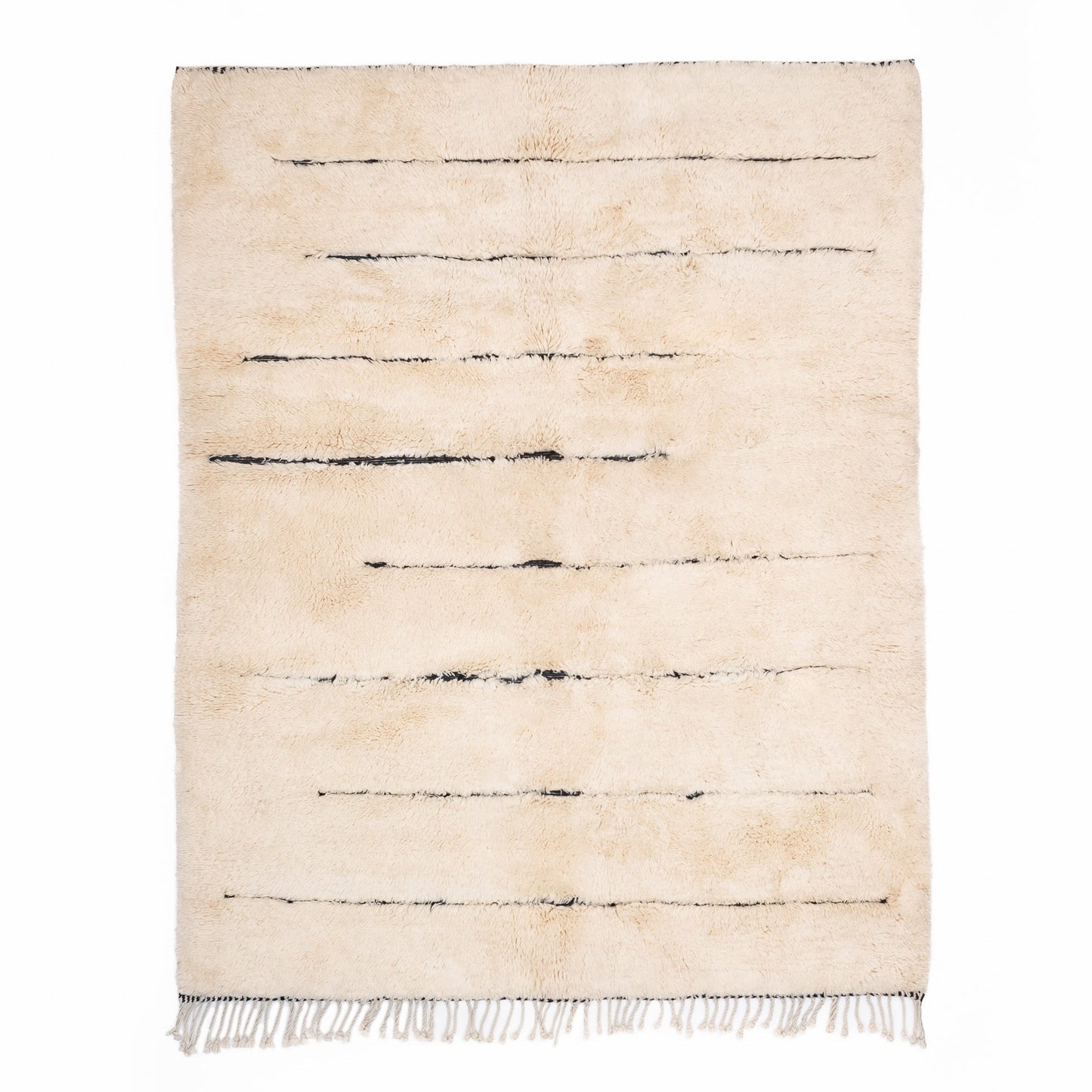 Whispered Echoes - Luxury Shag Moroccan Rug - TrendAura
