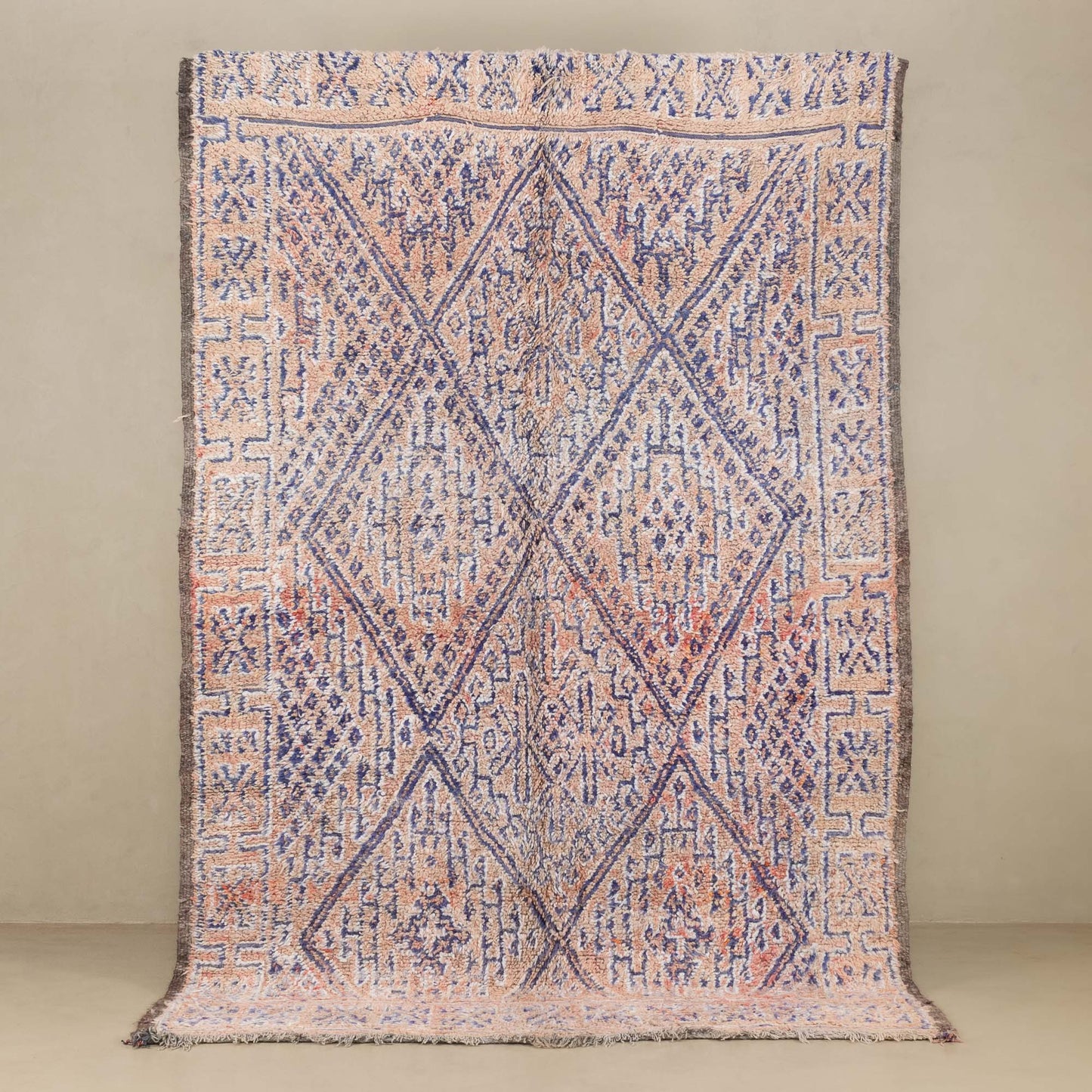 Chakir - vintage beni mguild rug - TrendAura