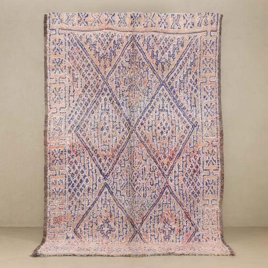 Chakir - vintage beni mguild rug - TrendAura