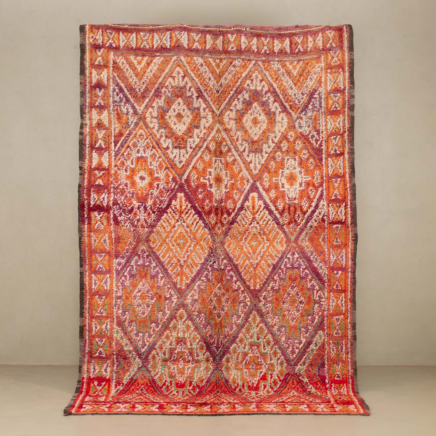 Chazia - vintage beni mguild rug - TrendAura