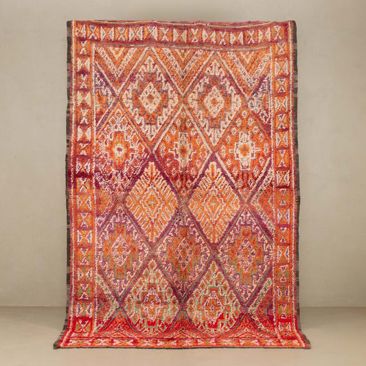 Chazia - vintage beni mguild rug - TrendAura
