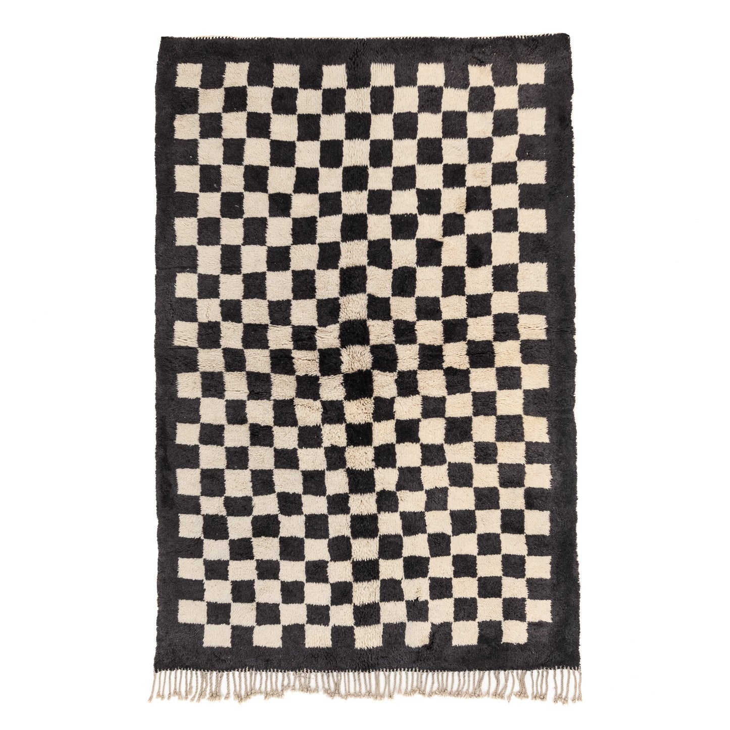 Chess - Luxury Shag Moroccan Rug - TrendAura