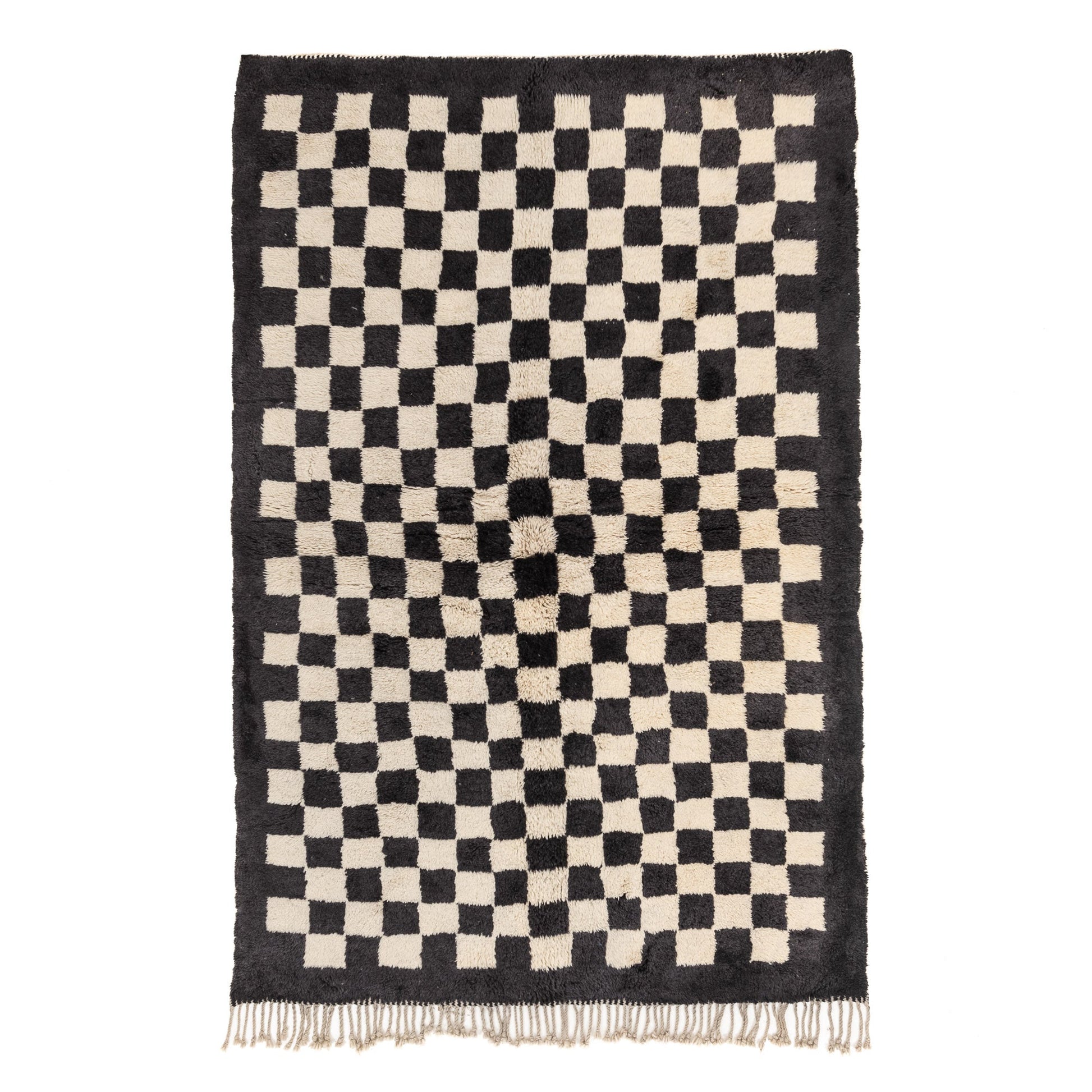 Chess - Luxury Shag Moroccan Rug - TrendAura