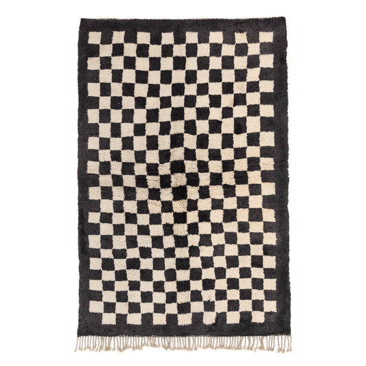 Chess - Luxury Shag Moroccan Rug - TrendAura