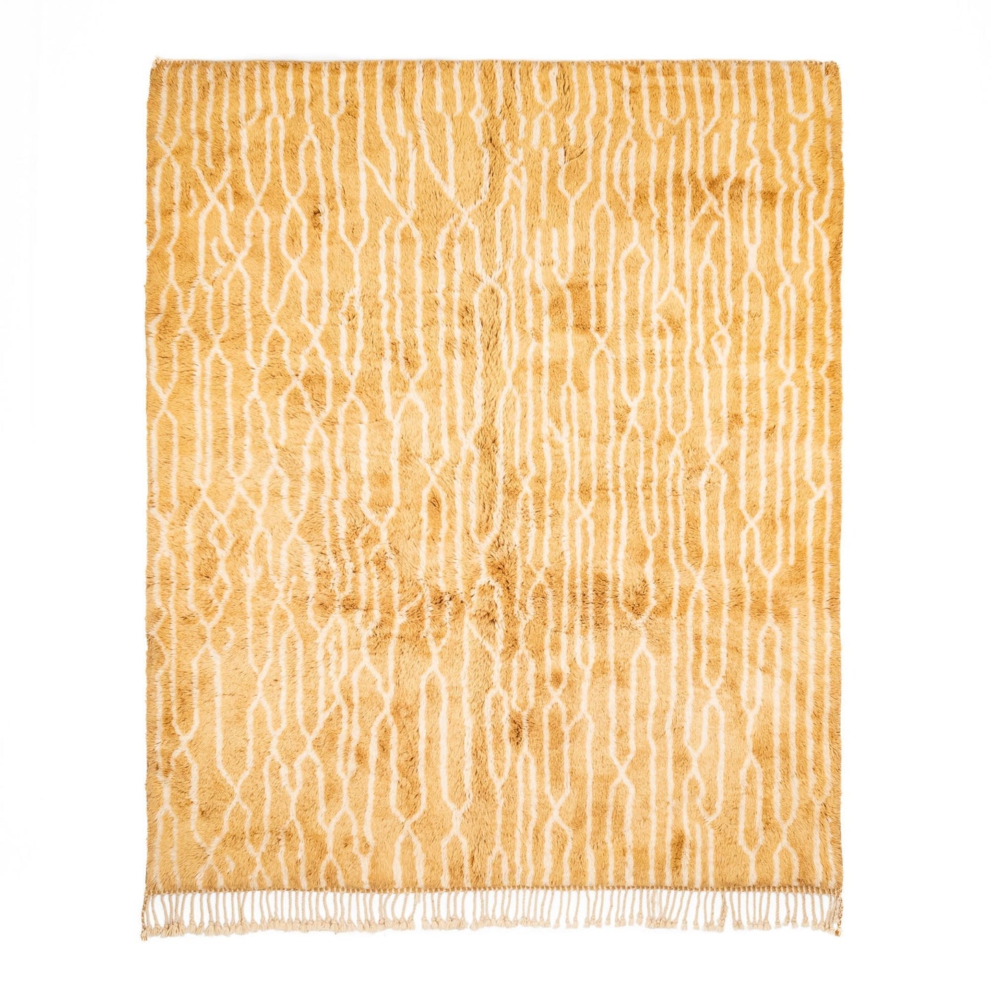Citrine Dream - Luxury Shag Moroccan Rug - TrendAura