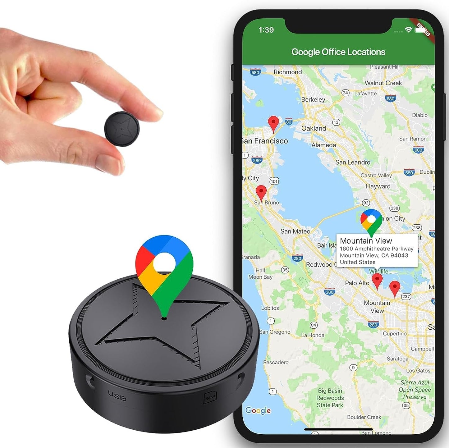 TrackFusion | Powerful Magnetic GPS Tracker - Compact and Reliable