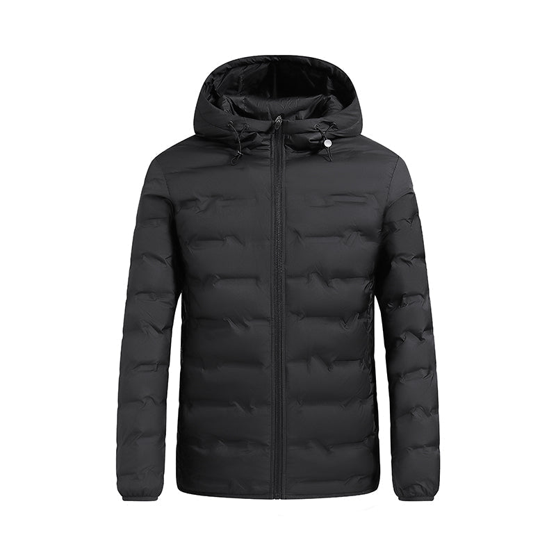 Connor Men's Hooded Winter Puffer Jacket by TrendAura Warm Insulated Windproof Outerwear