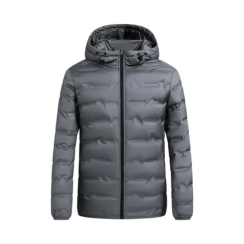 Connor Men's Hooded Winter Puffer Jacket by TrendAura Warm Insulated Windproof Outerwear