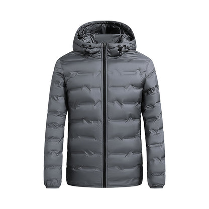 Connor Men's Hooded Winter Puffer Jacket by TrendAura Warm Insulated Windproof Outerwear
