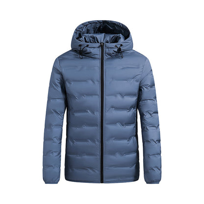 Connor Men's Hooded Winter Puffer Jacket by TrendAura Warm Insulated Windproof Outerwear