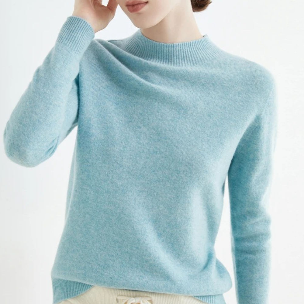 Cashmere Sweater For Women Luxurious Soft Knit Warmth Premium Wool Elegant Everyday Wear