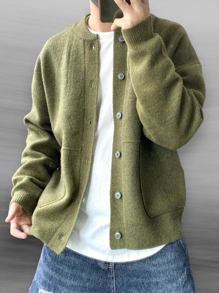 Malon Cardigan For Stylish Men Trendy Comfort Timeless Design For Office And City Strolls