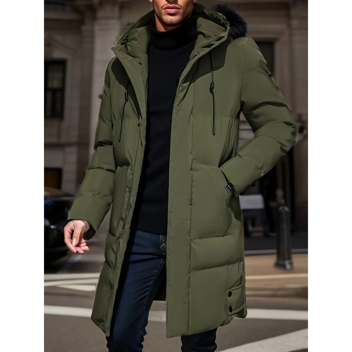 Mickaël Mens Winter Coat With Hood For Maximum Comfort And Warmth In Urban Style