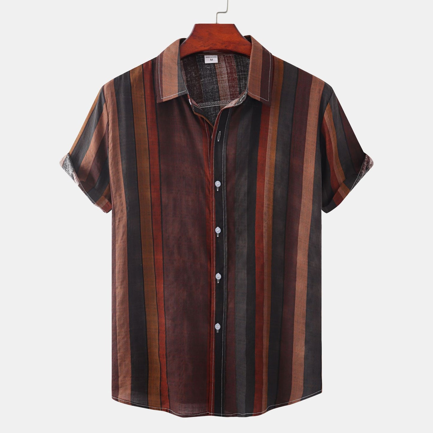 Casual retro shirt with print