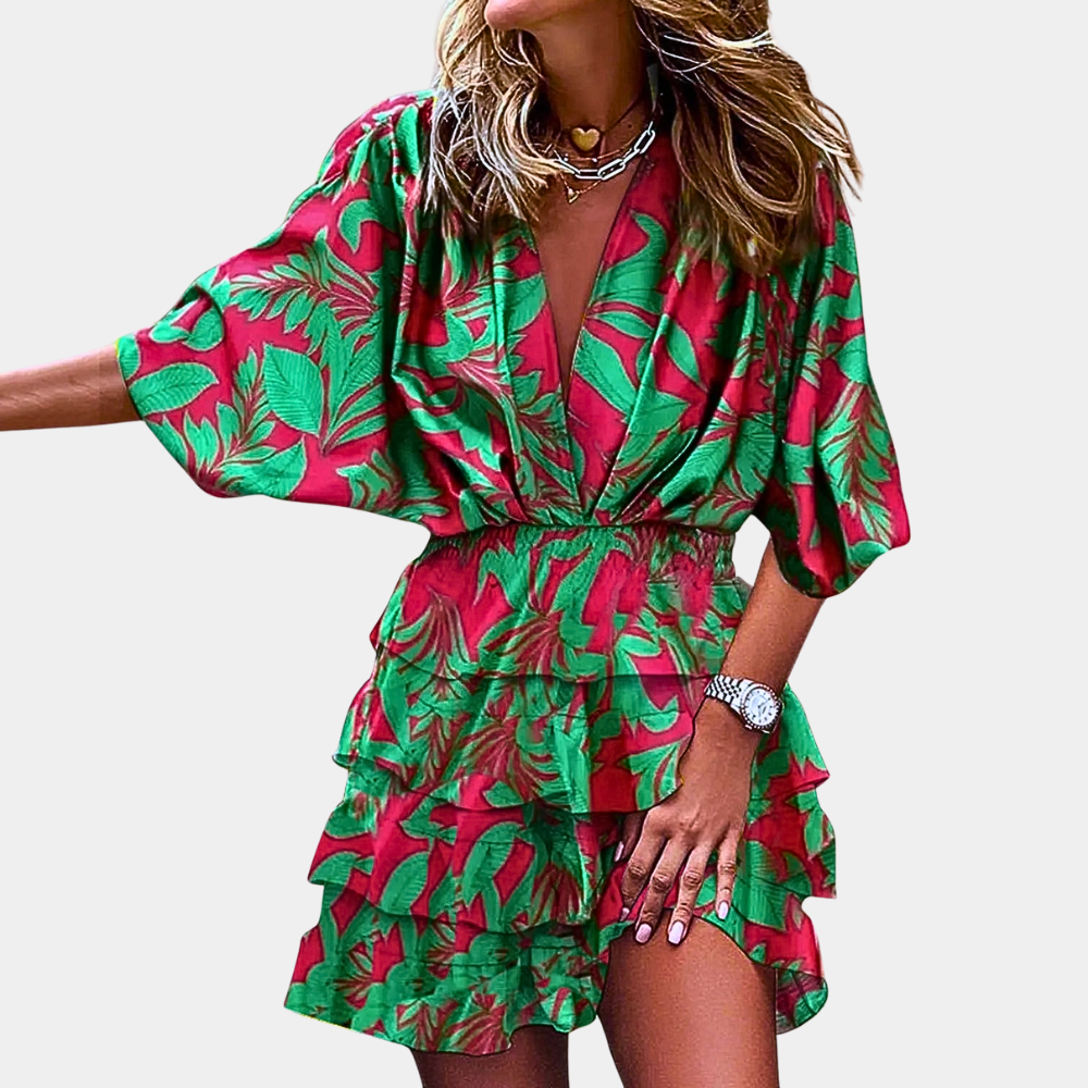 Josette Short Fluid Dress With Chic Casual Style For Women All Occasions Elegant Comfort