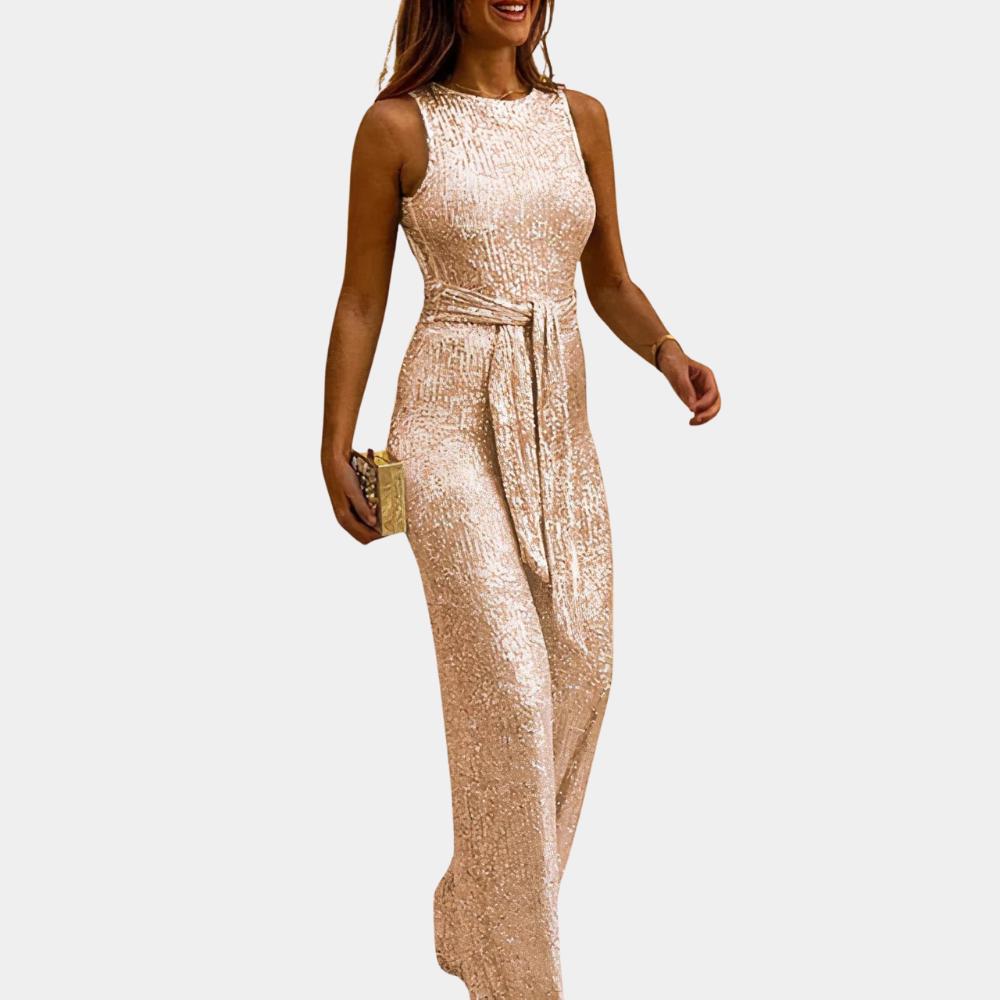 Vânia | Elegant Sequined Jumpsuit for Women