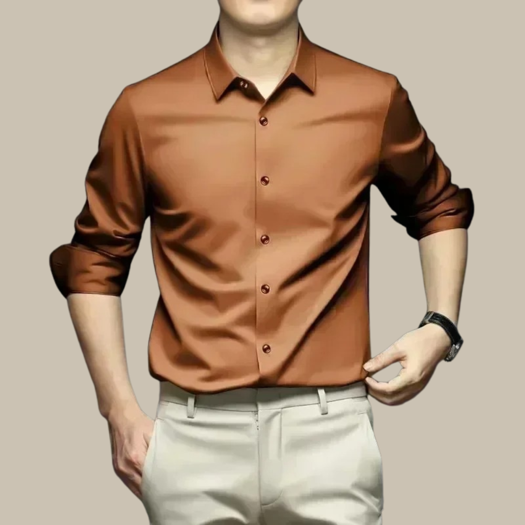 Presley Elegant Shirt For Modern Men Lightweight Breathable Comfort Refined Fit For All Occasions