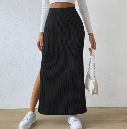 Kaya Knitted Skirt for Women Trendy Cozy Comfort Versatile All Rounder for Office City Cafe Wear
