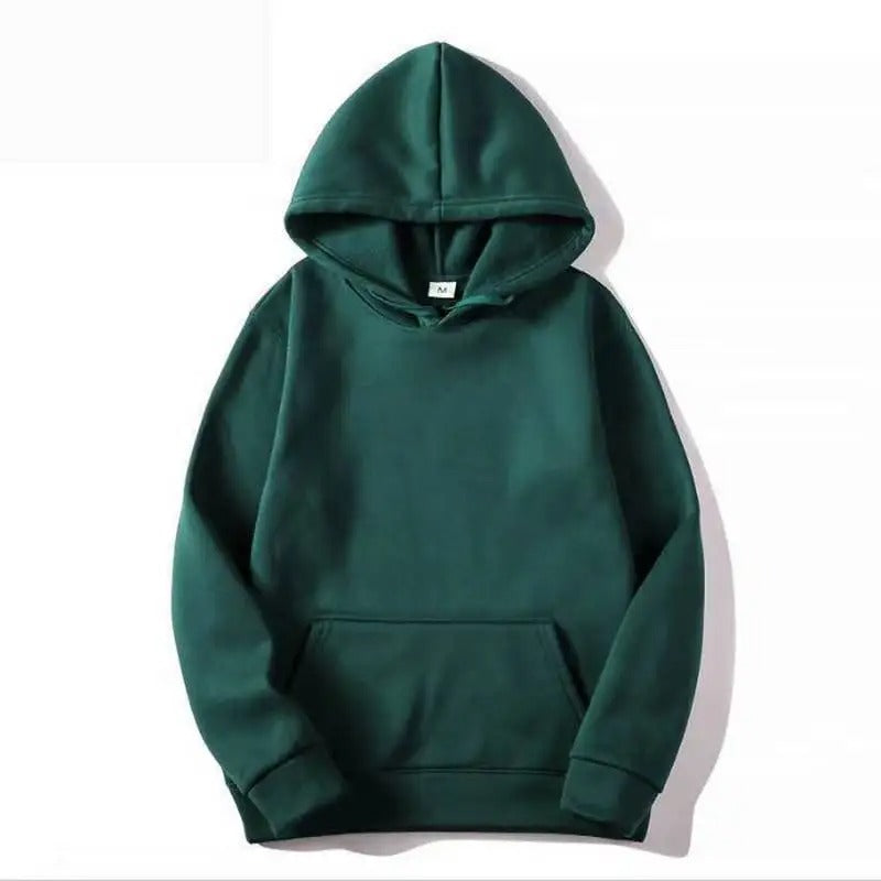 Eloura-Moda | Solid Color Hoodie Made of Cotton for Women