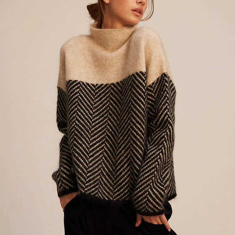 Women’s Stylish Turtleneck Jumper | Casual