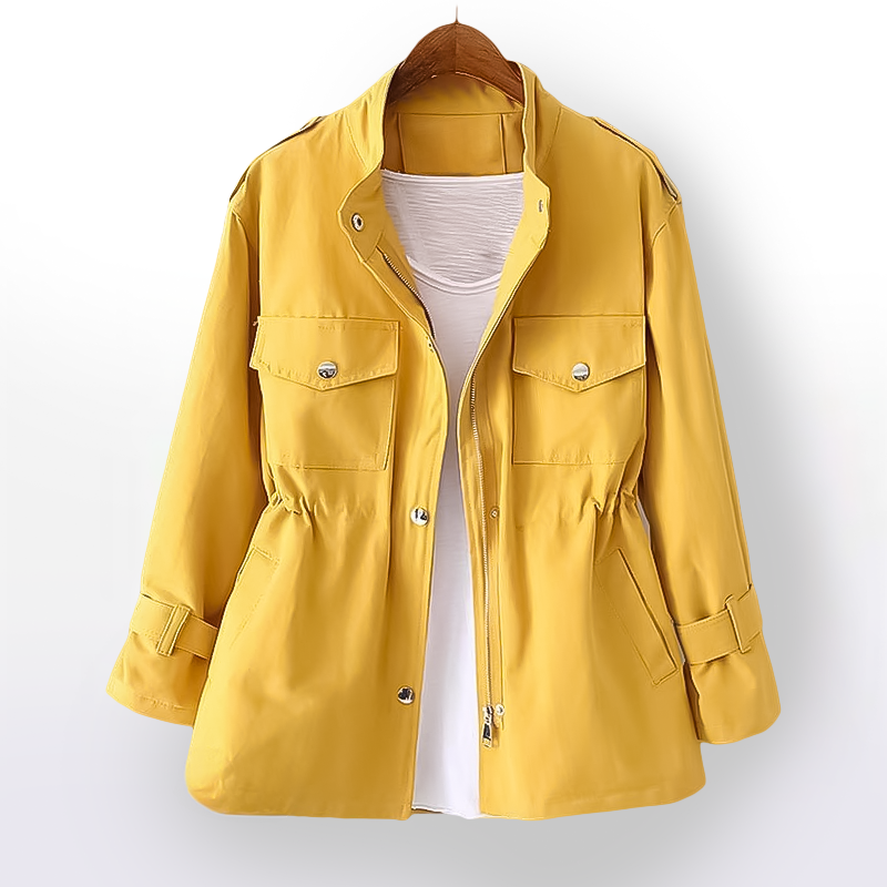 Luna Totem Trench Coat For Women Timeless Elegant Outerwear With Premium Materials