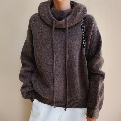 Ruma | Stylish Knit Hoodie for Women