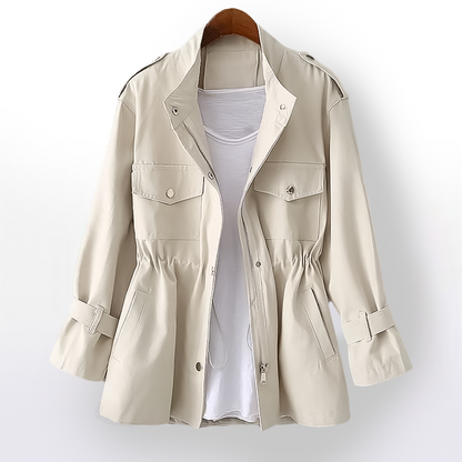 Luna Totem Trench Coat For Women Timeless Elegant Outerwear With Premium Materials
