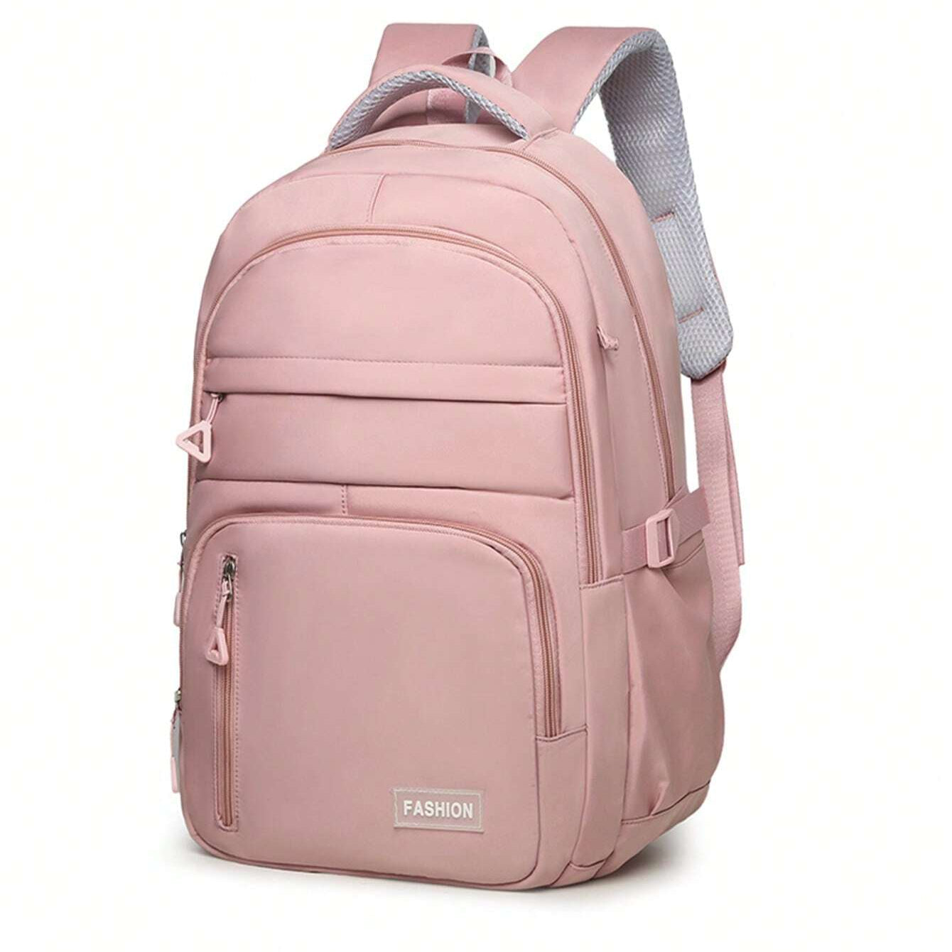 Ornella-Pink | Waterproof Backpack With Compartment – Protection And Organization  - TrendAura