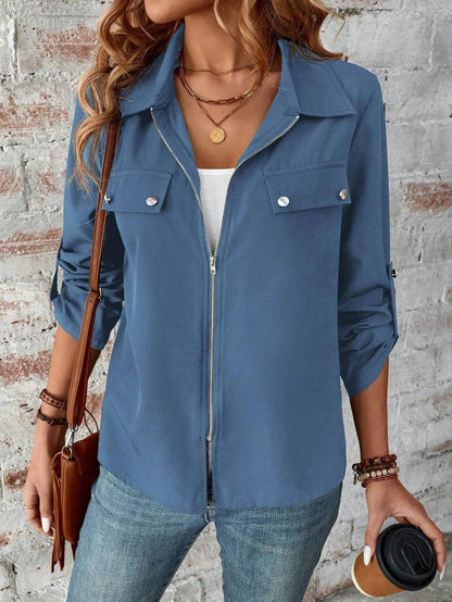 Robyn | Stylish zipper jacket for women