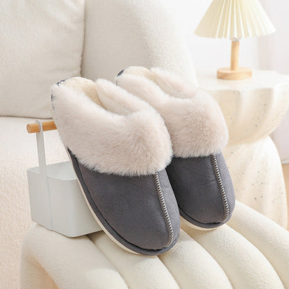 Humtto Women's Comfortable Warm Slippers–Faux Fur,Anti Slip,Foot Care