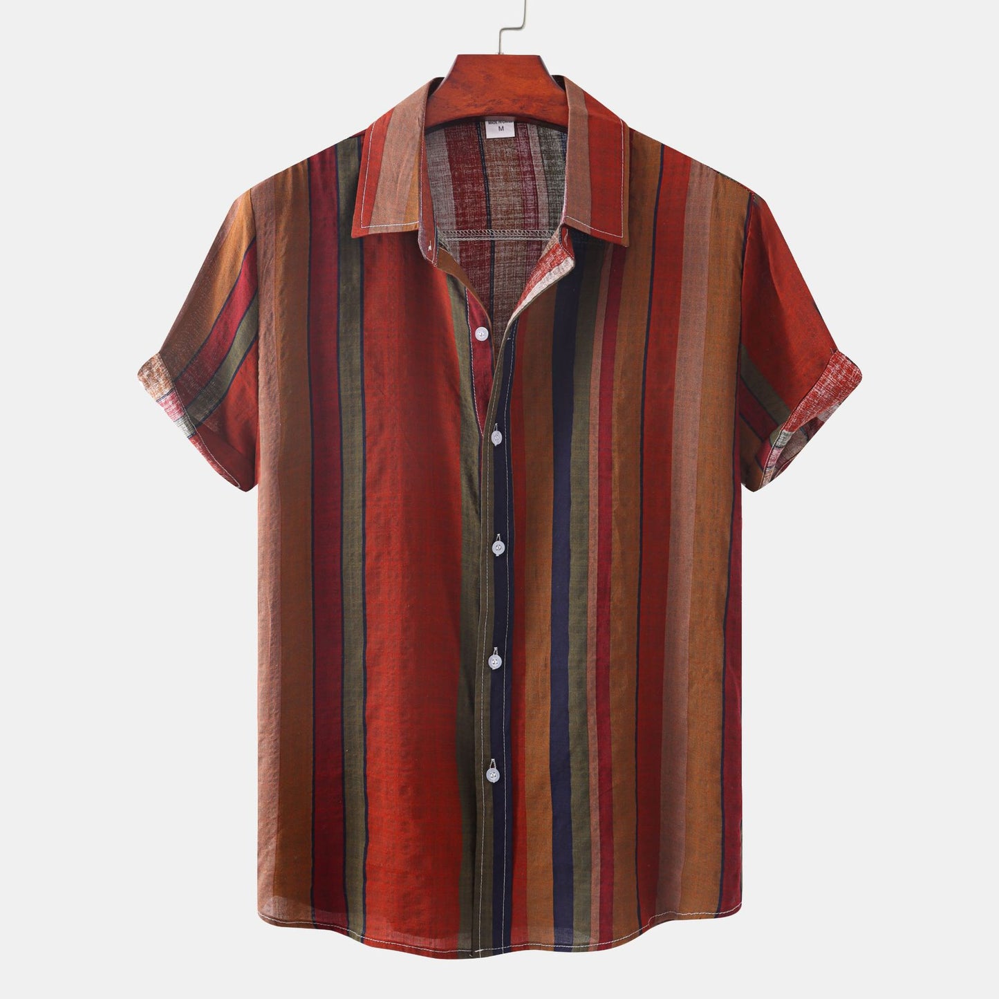 Casual retro shirt with print