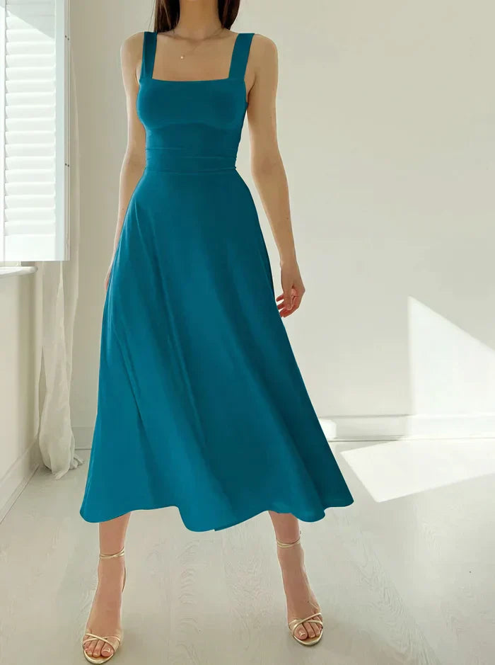Polly Womens Sexy Dress In Luxurious Fabric With Flattering Silhouette And Breathable Comfort