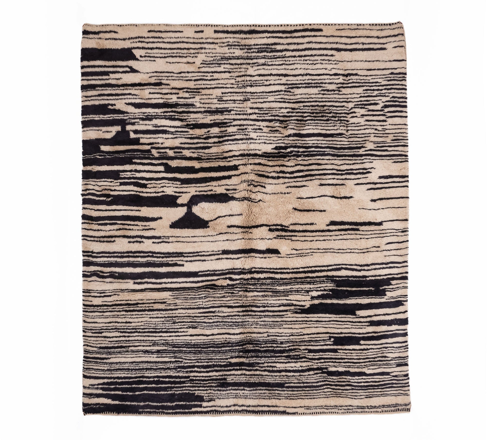 Desert Dazzle - Luxury Shag Moroccan Rug - TrendAura