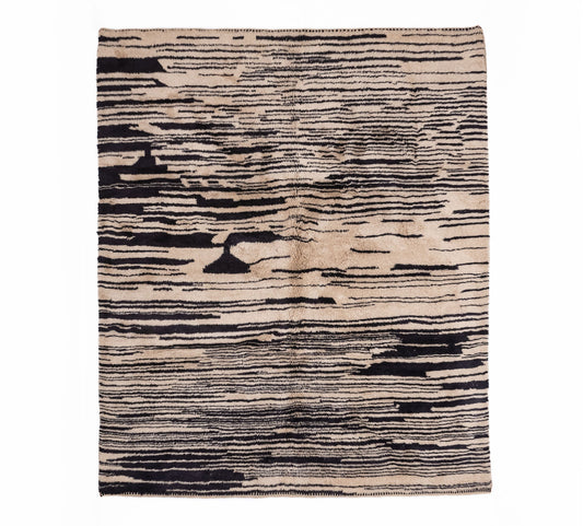 Desert Dazzle - Luxury Shag Moroccan Rug - TrendAura
