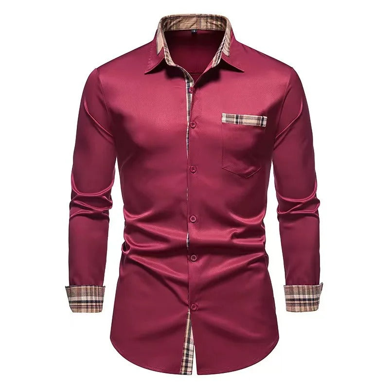 Summer design-inspired shirt for men - Enzio