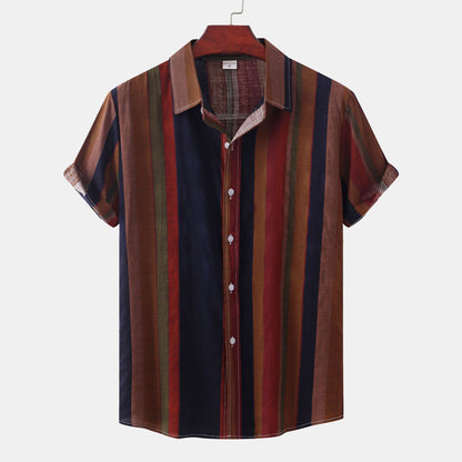 Casual retro shirt with print