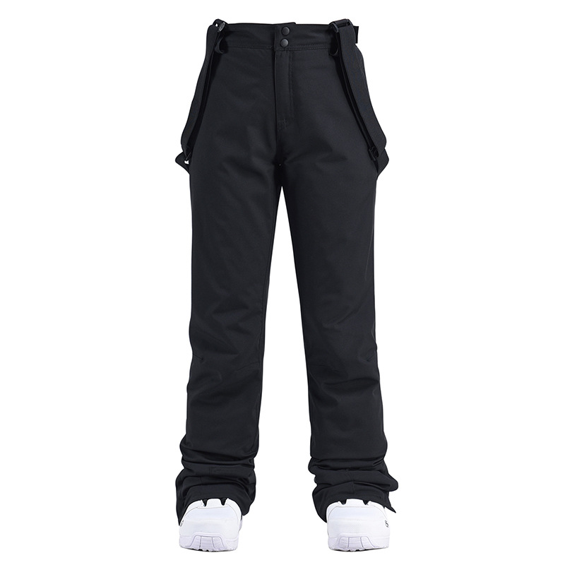 Women’s Ski Pants – Waterproof Windproof – Adjustable Suspenders – Relaxed Fit
