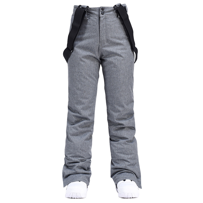 Women’s Ski Pants – Waterproof Windproof – Adjustable Suspenders – Relaxed Fit