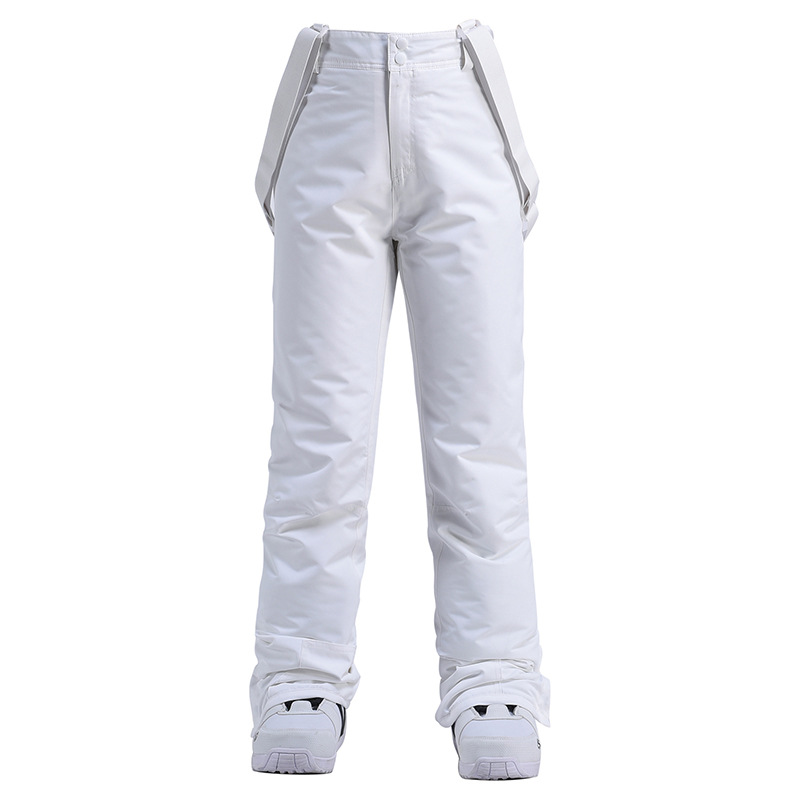 Women’s Ski Pants – Waterproof Windproof – Adjustable Suspenders – Relaxed Fit