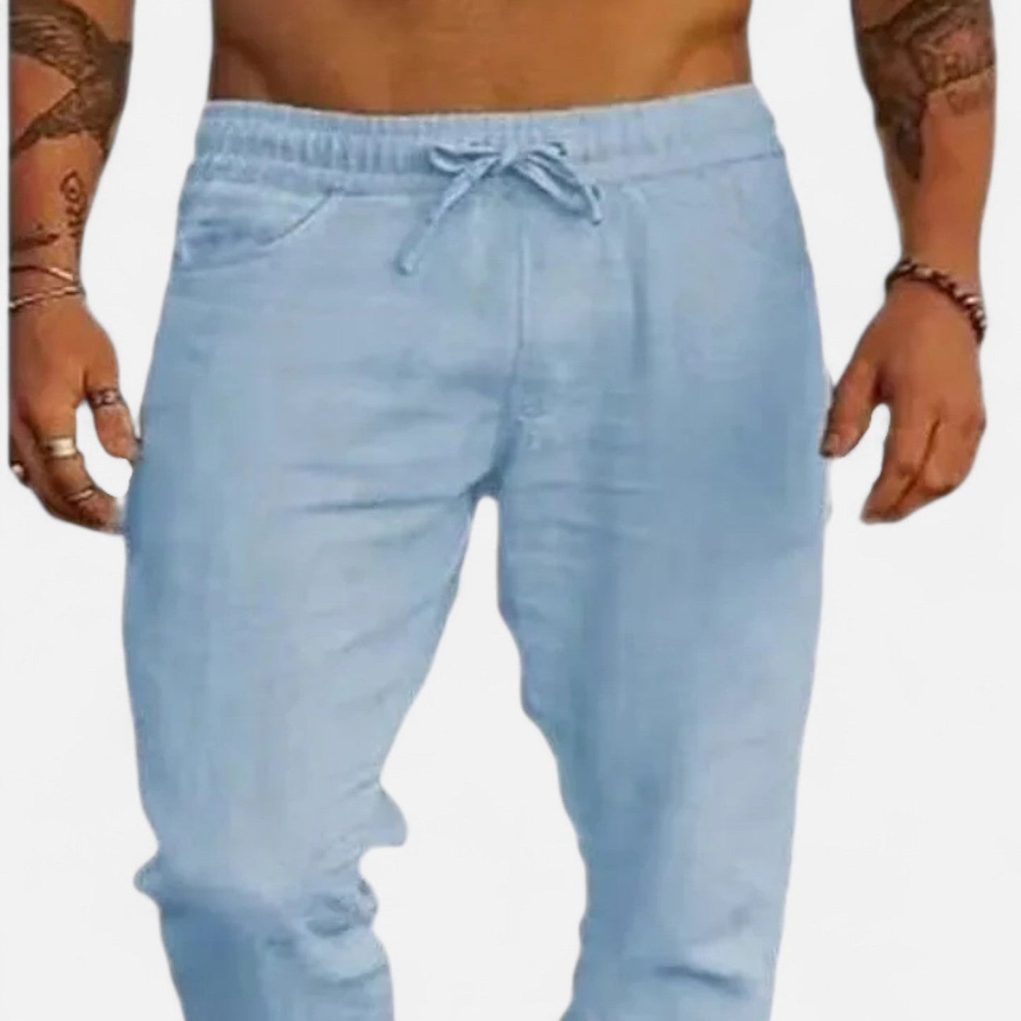 Ancient World | Men's Linen Pants – Summer Comfort, Effortless Elegance