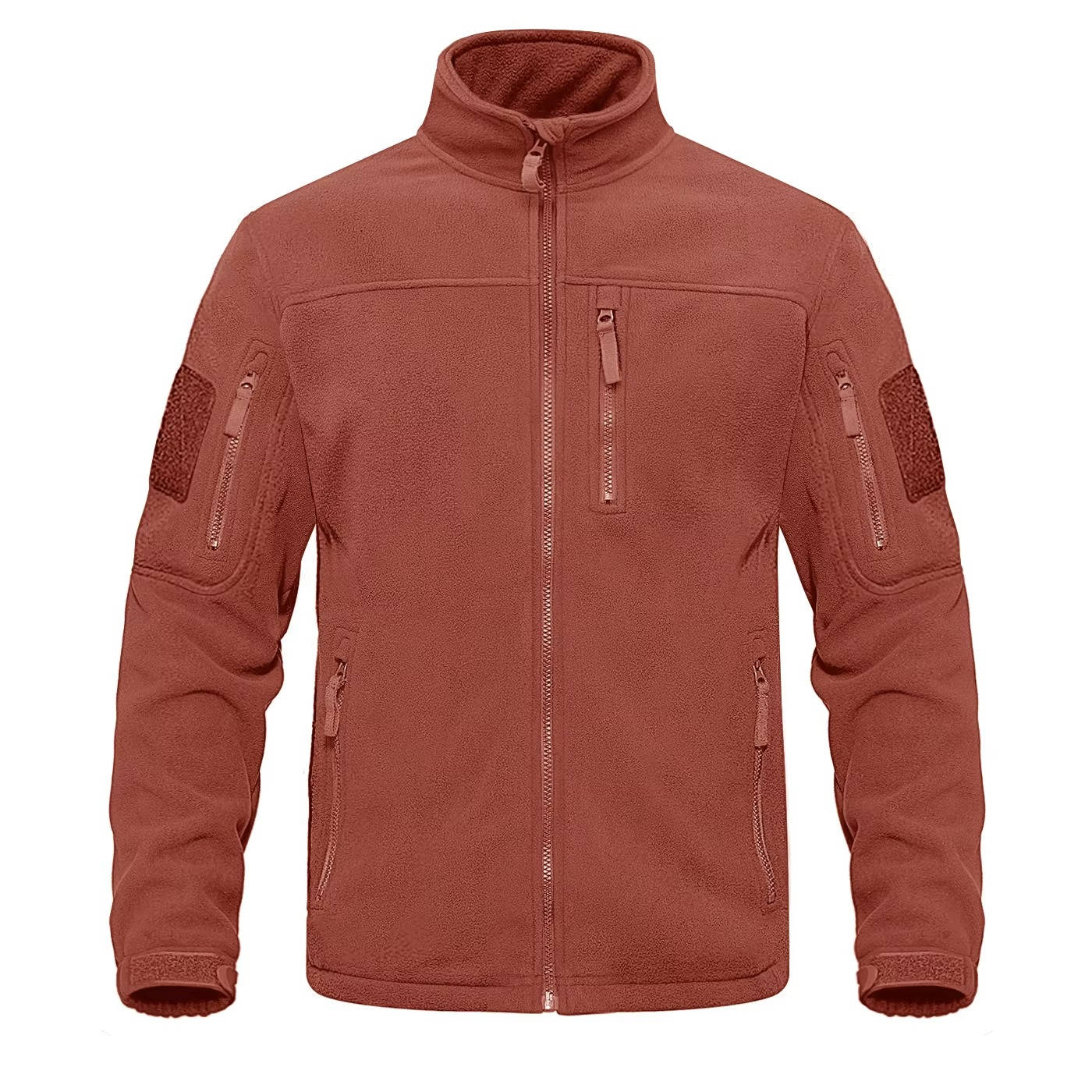 TrendAura Mens Fleece Jacket Full Zip Warm Lightweight Everyday Wear For Men Outdoor Comfort
