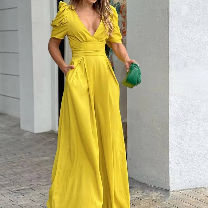Elegant Long Tailored Jumpsuit For Women