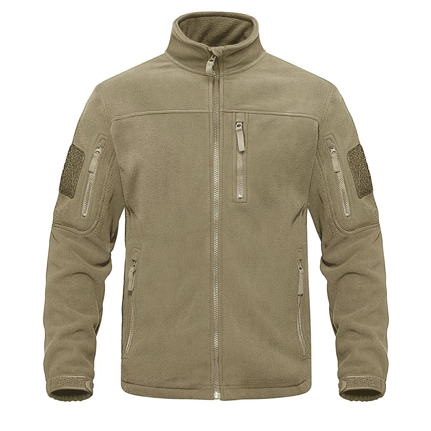 TrendAura Mens Fleece Jacket Full Zip Warm Lightweight Everyday Wear For Men Outdoor Comfort